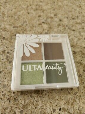 3/$15 Ulta Beauty Eyeshadow Mini Quad Palette Shades of Brown & Green, NEW
